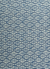 Pure Cotton Cambric Indigo Color Iqat Block Print Fabric Pure Cotton Cambric Indigo Color Iqat Block Print Fabric