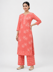 Pure Cotton Cambric Bright Pink Color Mix & Match Fabric.