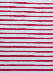 Pure Cotton Cambric Mix And Match Dark Pink Color Block Print Fabric.