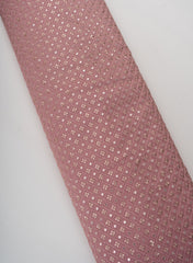 Pure Tissue Purple Color Geometric Pattern Sequins Embroidery Fabric.