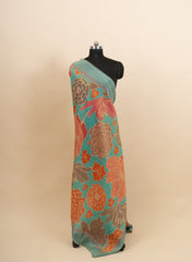 Pure Tissue Floral Digital Print Dupatta
