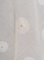 Pure Cotton Mulmul Dyeable Dupatta