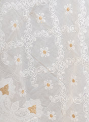 Pure Cotton Mulmul Dyeable Dupatta