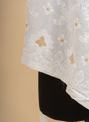 Pure Cotton Mulmul Dyeable Dupatta