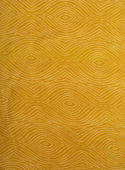 Cotton Mulmul Mustad Color Bandhani Pattern Screen Print Fabric.