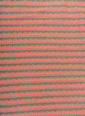 Pure Cotton Cambric Rose Pink Color Strips Pattern Screen Print Fabric.