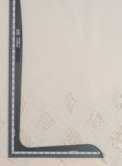 Pure Cotton Cambric Dyeable Daman Schiffli Embroidery Fabric.