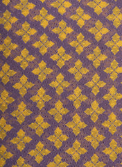 Pure Chiffon Butti Purple And pink Color Geometrical Pattern Natural Print Fabric.