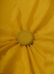 Dark Yellow Dyed Pure Chinnon Chiffon Fabric
