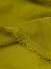 Sea Green Dyed Pure Chinnon Chiffon Fabric