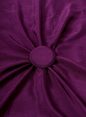 Dark Purple Dyed Pure Chinnon Chiffon Fabric
