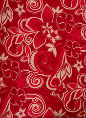 Vertican Foil Dark Pink Color Floral Print Big Panna 58