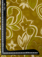 Vertican Foil Green Color Floral Print Big Panna 58
