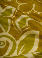 Vertican Foil Green Color Floral Print Big Panna 58