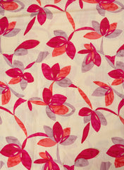 Vertican Foil Cream Color Floral  Print Big Panna 58