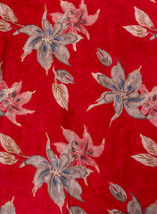 Vertican Foil Pink Color Floral Print Big Panna 58