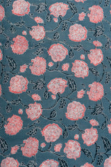 Pure Cotton Cambric Mix And Match Shades Of Grey Color Block Print Fabric.