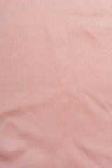 Pure Dola Silk Peach Color Plain Fabric.
