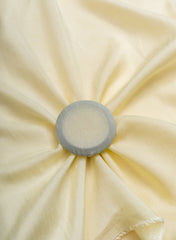 Pure Dola Silk Off White Color Plain Fabric.
