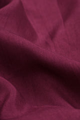 Pure Dola Silk Maroon Color Plain Fabric