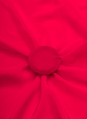 Pure Crepe Dark Pink Color Plain Fabric.