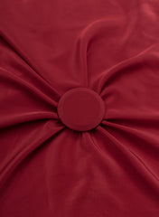 Pure Crepe Burgundy Color Plain Fabric.