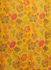 Viscose Tissue Mustad Color Floral Pattern Digital Print Fabric