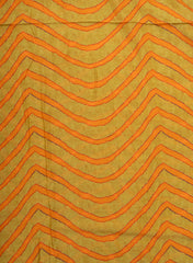 Pure Muslin Mustad Color Lehariya Pattern Digital Print Fabric.