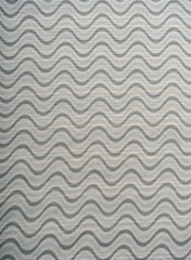 Pure Cotton Grey Color Jacqurad Lurex With Zig-Zag Digital Print Fabric.