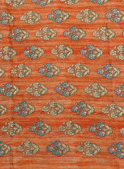 Pure Chinnon Chiffon Floral Pattern Sequins Embroidery Fabric.