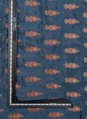 Pure Chinnon Chiffon Floral Pattern Sequins Embroidery Fabric.