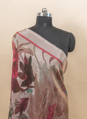 Pure Tissue Floral Digital Print Dupatta