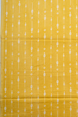 Pure Cotton Cambric Yellow Color Mix & Match Fabric.