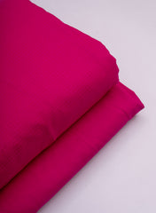 Cotton Kota Mangenta Color Plain Fabric.