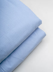 Cotton Cambric Baby Blue Color Plain Fabric.