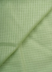 Cotton Kota Mint Green Color Plain Fabric.