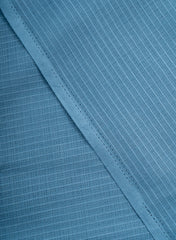 Cotton Kota Aqua Blue Color Plain Fabric.