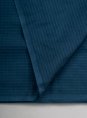 Cotton Kota Drak Blue Color Plain Fabric.