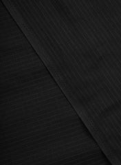 Cotton Kota Black Color Plain Fabric.