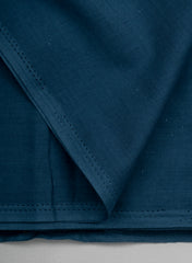 Cotton Cambric Dark blue Color Plain Fabric.