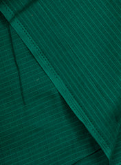 Cotton Kota Forest Green Color Plain Fabric.