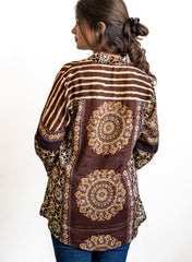 Vanya – Tribal Fusion Pure Muslin Designer Shirt
