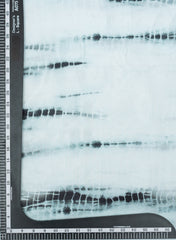Bluish Grey And Black Tie Dye Pattern Digital Print Pure Muslin Fabric