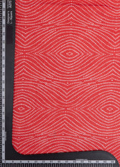 Pure Cotton Cambric Bandhani Pattern Block Print Fabric