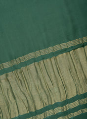 Pure Modal Satin Ombre Green  Tow-Ton Lagdi Patta Dupatta 42-Inches.