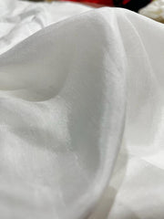 White Dyeable Pure Dola Silk Fabric