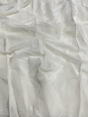 White Dyeable Pure Crepe Fabric