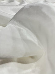 White Dyeable Pure Chinnon Chiffon Fabric