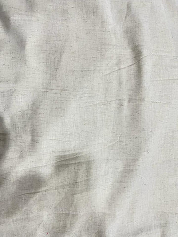 (Precut - 1.5 Meter ) White dyeable Cotton Flex Fabric