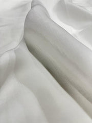 White Dyeable Pure Modal Satin Fabric